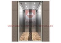 MR MRL 8 Passenger Elevator Lift 1600kg Stainless Steel 8.0m / S