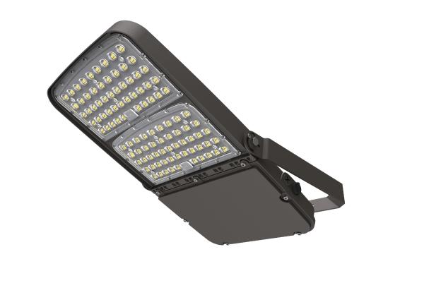 IP66 Shoebox Parking Lot Lights Power Adjustable LED Shoebox Light 180LM/W