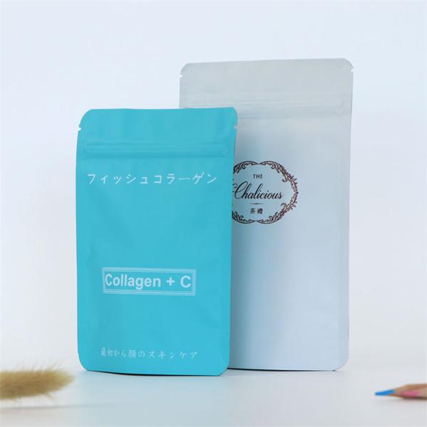 Printing customized aluminum foil seal zip lock plastic bag for coffee/tea