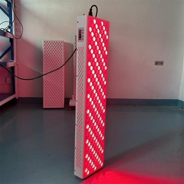 Panneau de thérapie par la lumière infrarouge de qualité professionnelle de 1000w pour tout le corps LED à double puce rouge 660nm et 850nm IR