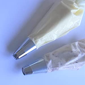 Biodegradable Pastry Piping Bags, Cake Decorating Bags, Baking Cookies Candy Supplies Kits,  Icing Bags