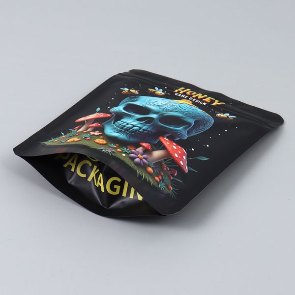 Zhihe Mylar Bag Food Packaging Stand Up Pouch 3.5g 7g OEM ODM Digital Printing