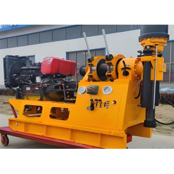 1.5mt Mini Borewell Hydraulic Machine with Winch and Four Cylinders Diesel Engine