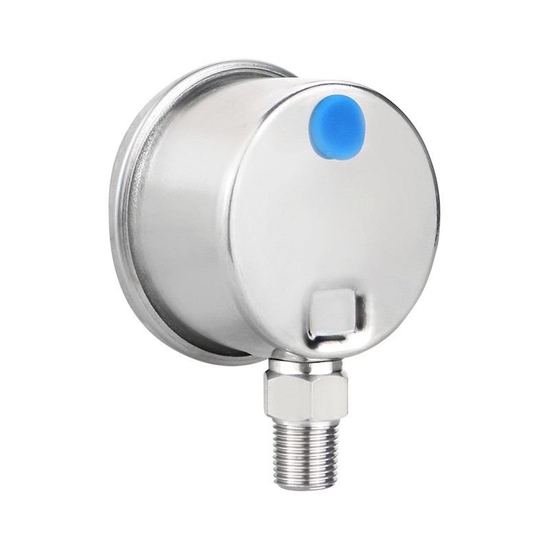Small Mini Pressure Gauge 0.25-40mpa M10*1 Threaded Connection for Hydraulic Gas Control