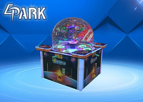 Multiplayer Kids Crane Game Machine / Carnival Ticket Redemption Catching Ball Game Machine