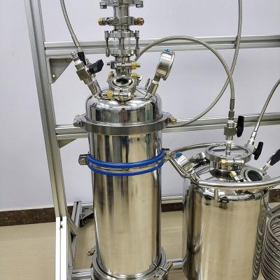 De aço inoxidável ativo fechado químico da máquina SS304 do extrator do laço