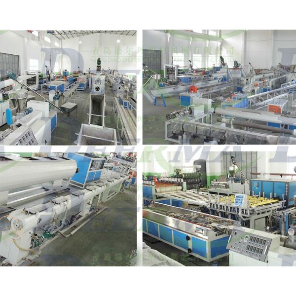 260kw Wood Plastic Extrusion Line 200kg/H - 500kg/H WPC Decking Production Line