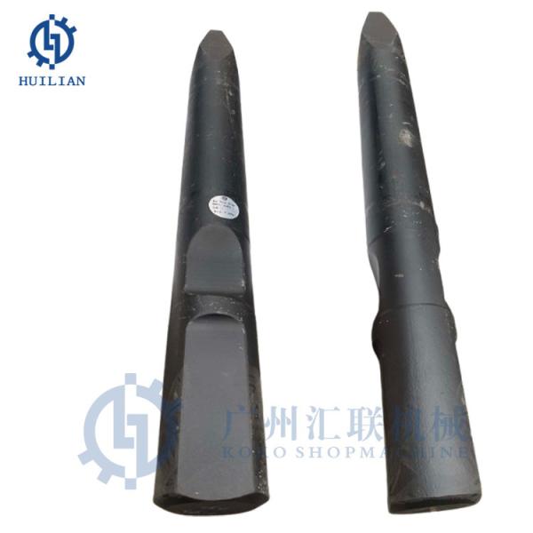 Montabert V32 V45 V55 Hydraulic Rock Breaker Chisel V45 Hydraulic Breaker Spare Parts Stone Chiseling Tools Moil Type Chisel