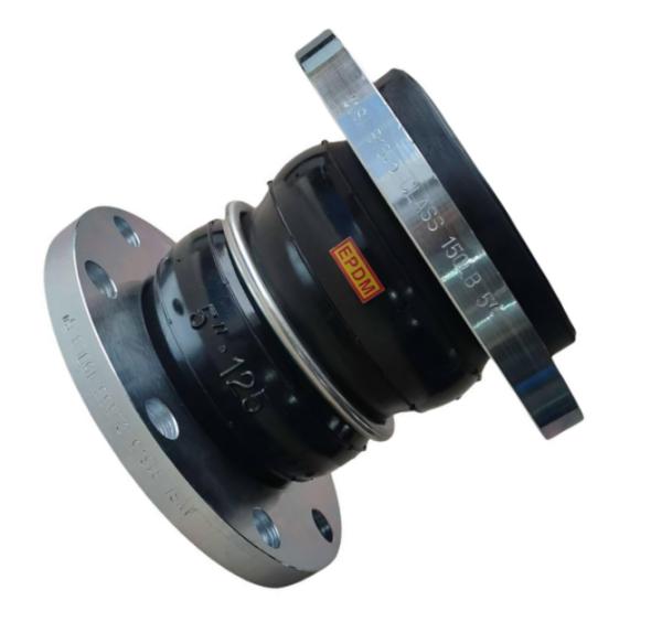 Customized Double Sphere EPDM Rubber Expansion Joint with 5 inch ANSI B16.5 flange