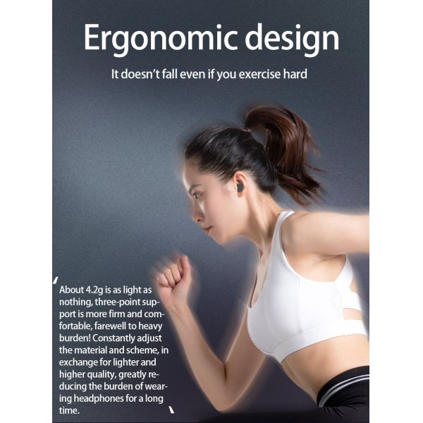 ODM LED Display 5h Power Bank Earphones Polymer lithium battery