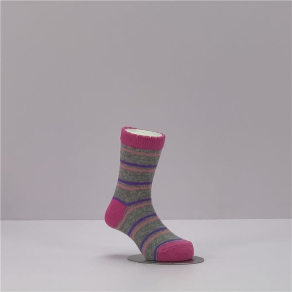 7 Days Sample Order Lead Time Supported Green Cotton Knitted Baby Socks For Children