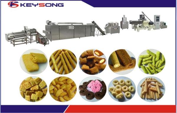 Puff Corn Rice Core Filling Snacks Making Machine Snack Food Extruder Equipment