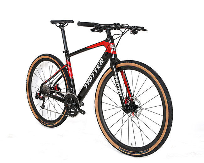 Размер 700x40C колеса велосипеда волокна углерода TWITTER гибридный для участвовать в гонке