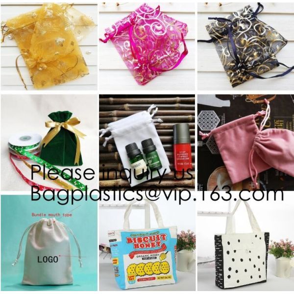 Organza Bags, Mesh Drawstring Gift Bags Small for Jewelry Wedding Party Baby Shower Favor Bags