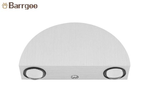 Half Round Decorative Indoor LED Wall Lights IP 54 Aluminum Wall Mounted Lamp