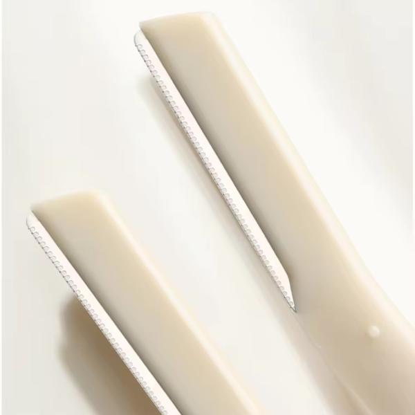 Post consumer Recycled material facial razor, single blade stainless steel hair remover dermaplaning tool