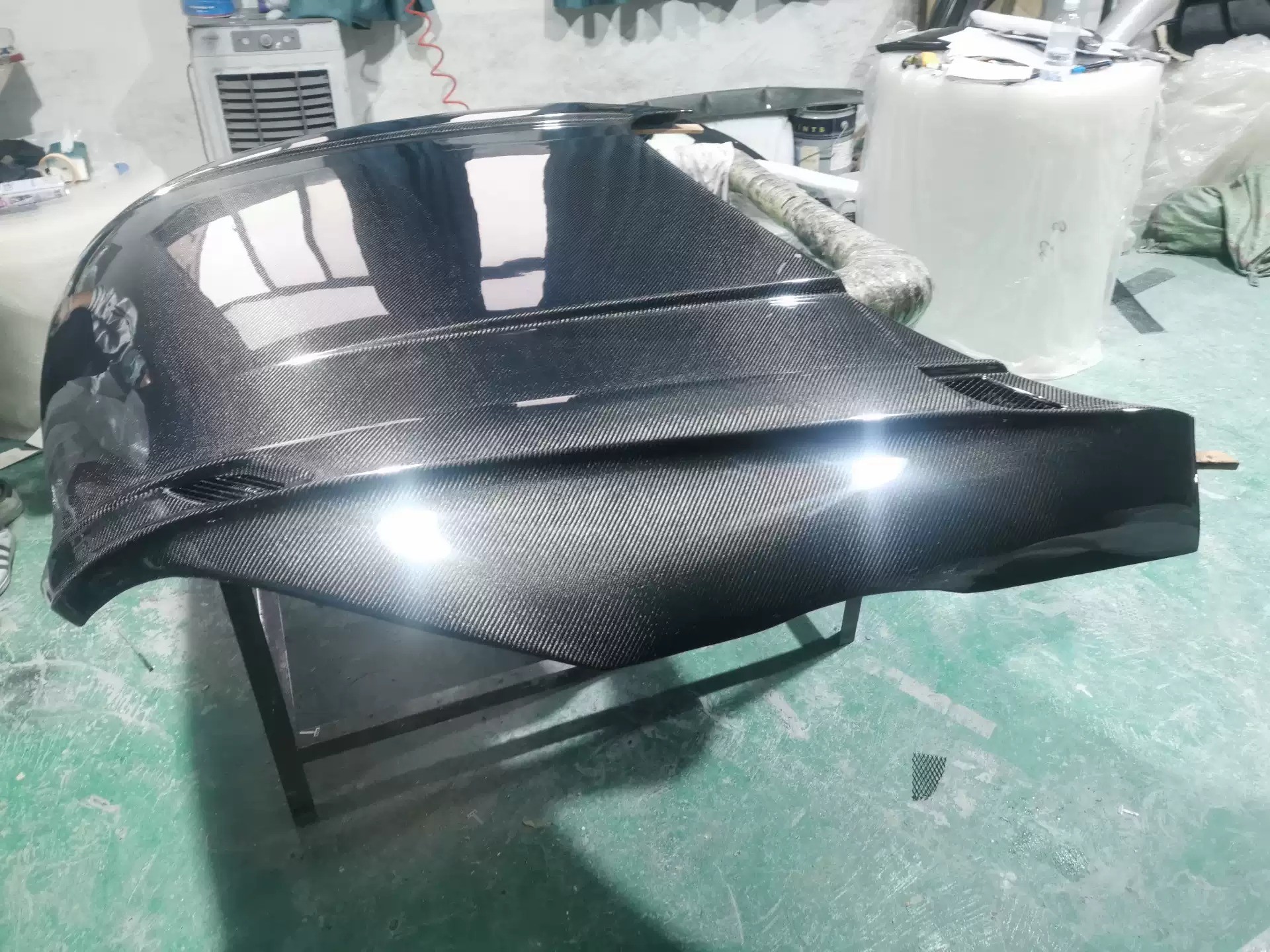 Carbon Fiber RS Hood Engine Cover Suitable for Audi TT TTS TTRS MK2 and Modification
