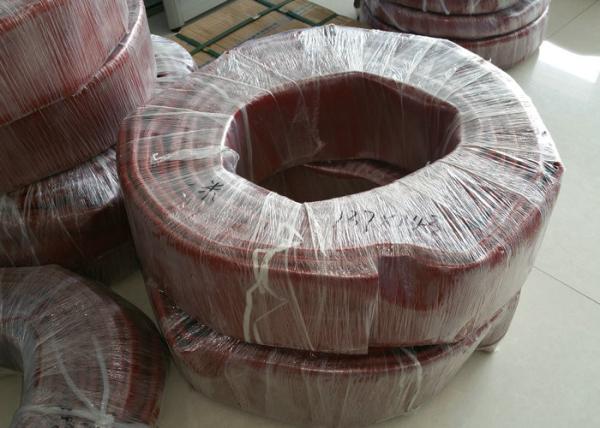 Industrial Roller Silicone Tube Extrusion OD 50 - 500mm / Silicone Pipe