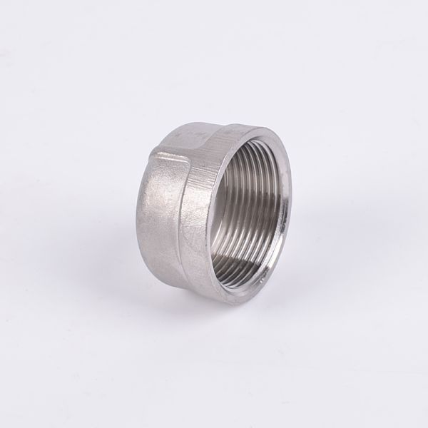 Stainless Steel 201 304 Blinds Threaded Round Tube Fitting Caps Pipe Fitting Dome End for Steel Tube Male Threaded Cap 1/4''-4.0