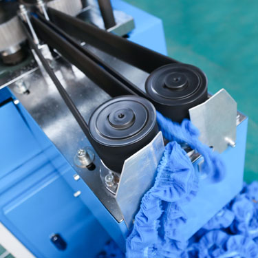 Automatic Non-Woven Bouffant Cap/Shower Cap/Clip Strip Cap Making Machine Disposable