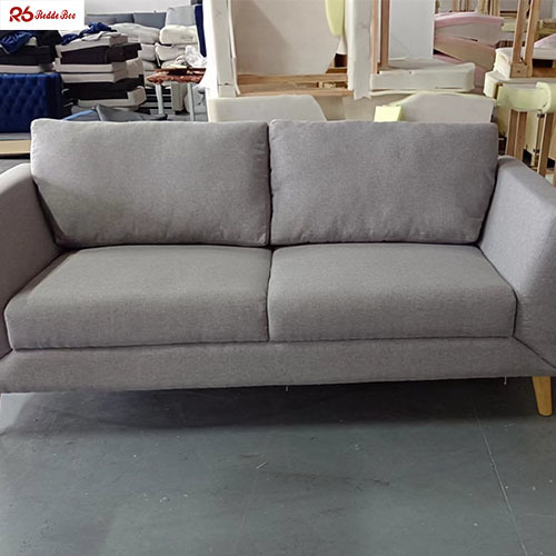 Minimalist Design Wooden Frame Cushion Sofa Sets for Living Room