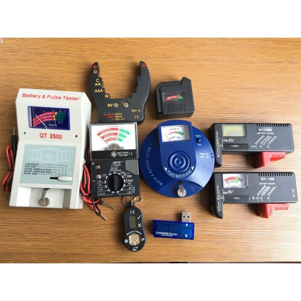 Battery Testers Watch Battery Load Tester Capacity 12v Digital Battery Tester Smart