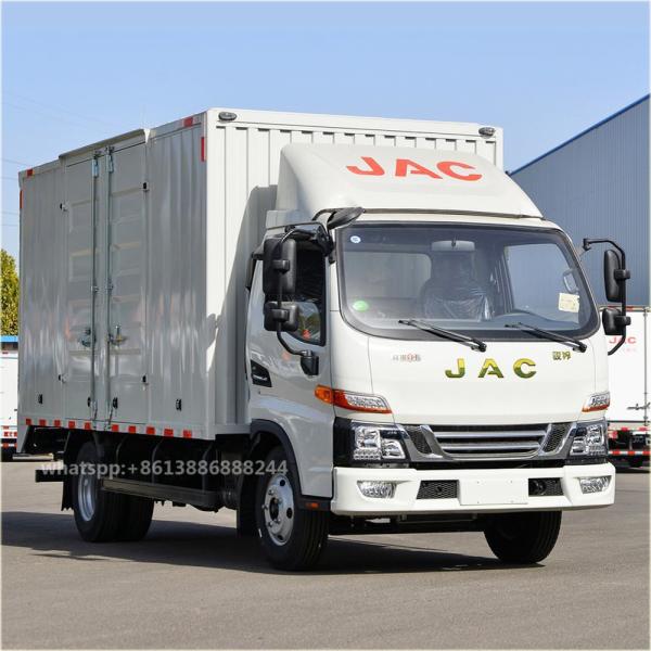 Vente chaude d'usine JAC Junling Fourgonnette à rangée unique Camion de fret Wagon de fret