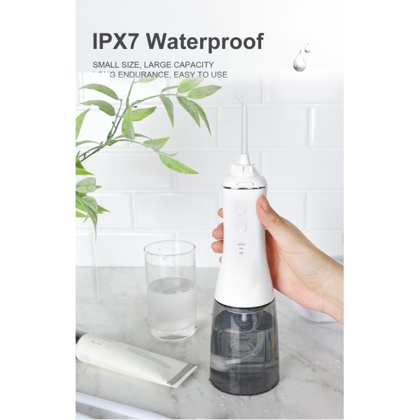 30-120PSI портативная перезаряжаемые вода Flosser, уборщик зубов давления воды ROHS