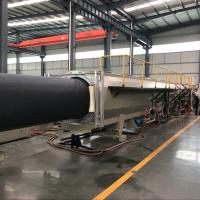 Ligne de production de tubes en polyéthylène de 580 kg/h, ligne d'extrusion en HDPE de 90 mm à 315 mm