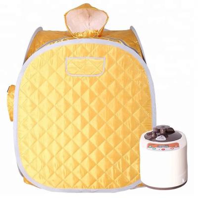 2L One Person Ozone Portable Steam Sauna Spa With Hat Full Size