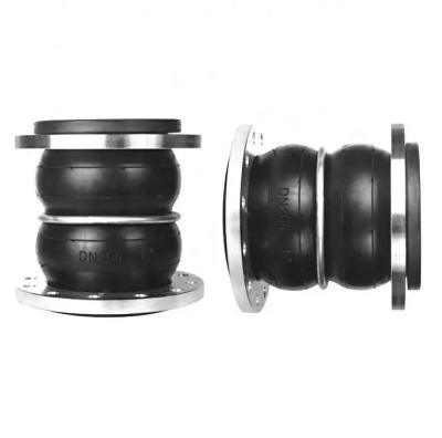 DN150 JIS galvanisé en acier au carbone EPDM Joint en caoutchouc à double boule