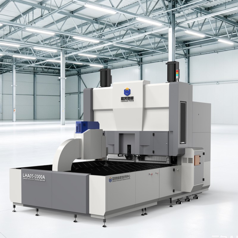 Automatic Tool Change Panel Bender Featuring Intelligent Flexible Bending Center and Pressing Arm Loading Method for Metal Fabrication