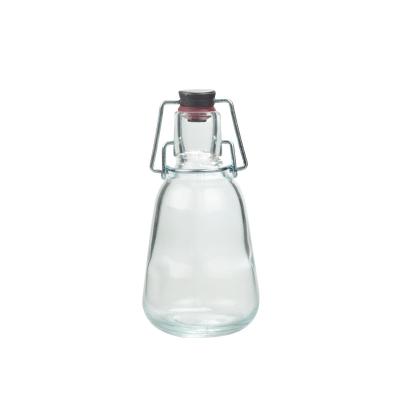 Pequenas garrafas de leite de vidro de 225 ml para armazenamento