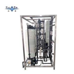 JTC-1TRO EDI 1TPH Two Stage RO EDI Ultrapure Water Treatment System For Precision Ultrasonic Cleaning Equipment