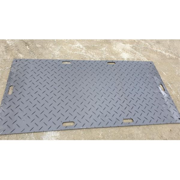 a estrada composta exterior do HDPE de 4x8ft Plastice chapeia as esteiras à terra da proteção