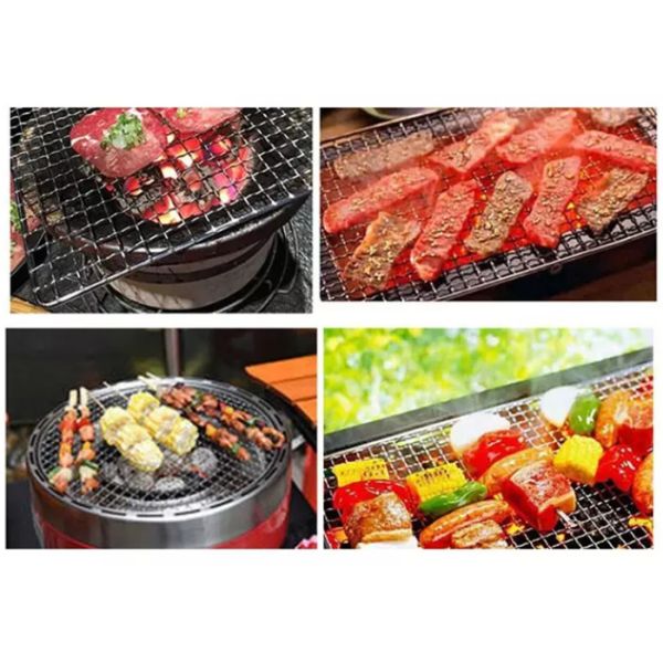 Провод сетки 1.7mm гриля нержавеющей стали прямоугольника толщиной