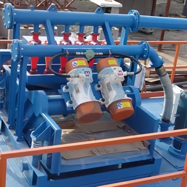 API Petroleum Solid Control Equipment Mud Cleaner Mud Desander Desilter For Oil Drilling