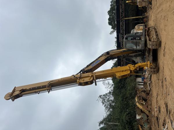 35M Telescopic Excavator Boom Arm Q355B for 20-50Ton Excavators