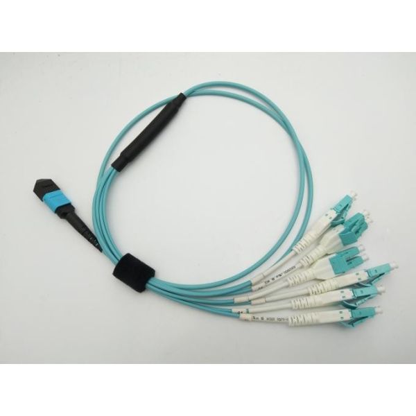 Проламывание LC DX Mutilmode OM4 OM3 подгонянное гибким проводом