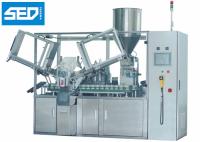 Enchimento automático industrial do tubo de SED-100RG e alta velocidade de selagem da máquina com alimentador dobro