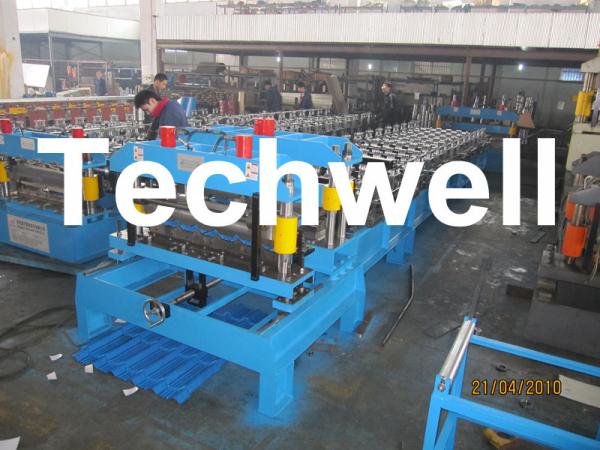 Metal Roof / Color Steel Glazed Tile Roll Forming Machine, Color Steel Glazed Tile Machine