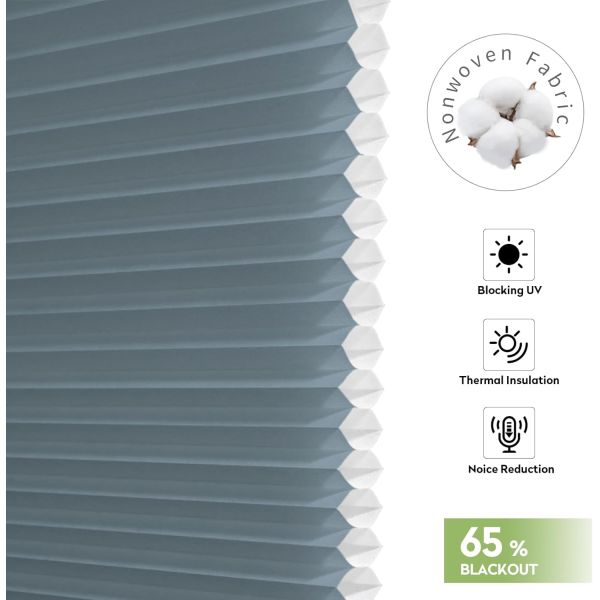 Factory Direct Light Filtering Thermal Insulation 100% Blackout Honeycomb Blind Cordless Cellular Shade