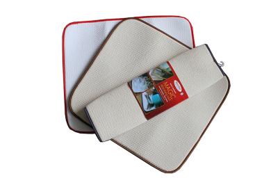 Household Microfiber Dish Drying Mat For Pans Cups Kitchen Countertop
