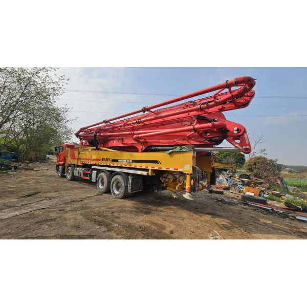 Le camion de pompe à béton Sany Heavy Industry 62m a passé divers tests et est digne de confiance