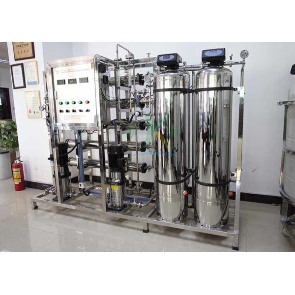 500LPH  Double Stage RO System Water Treatment Plant For Pharmaceutical Hospital Dialysis