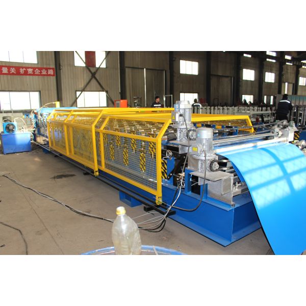 Automatic Double Deck Roll Forming Machine PLC Control Stable Performance