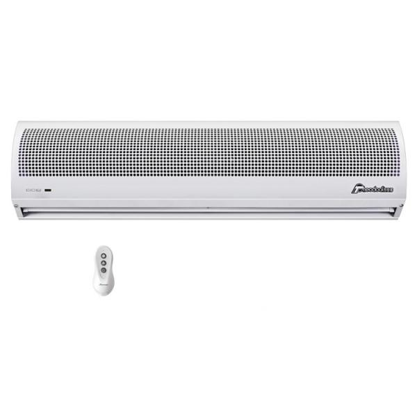 Rideau d'air noir compact de 0,9 à 2 m avec télécommande 220-240V