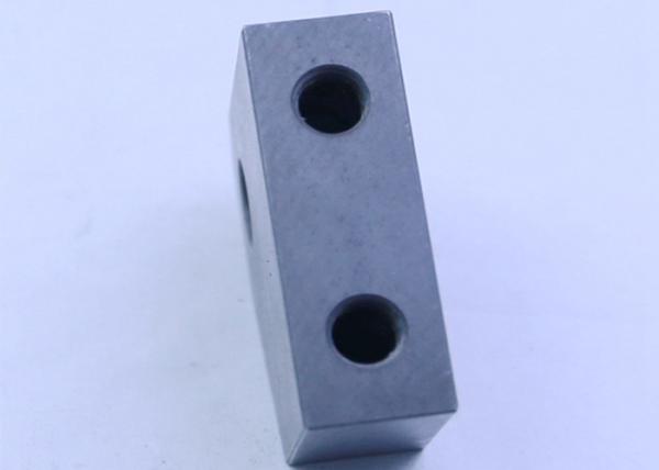 Shaft Fixing Bracket CNC Machine Parts Tolerance ± 0.005mm Carbon Steel