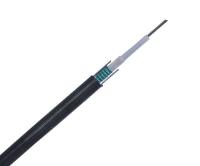 Câble à fibres optiques de fibre extérieure de GYXTW, câble lâche blindé de tube