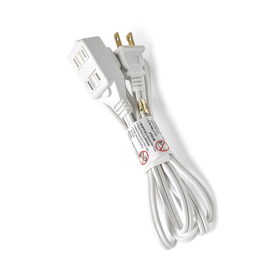 3 outlet In/outdoor Extension Cord With UL/cUL Passed